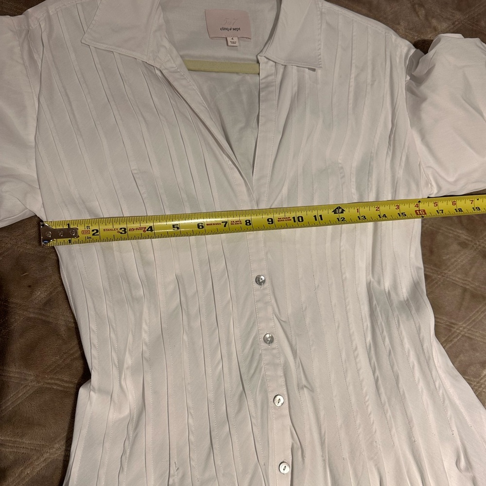 Cinq a Sept Monty Midi Dress White - Picture 13 of 15